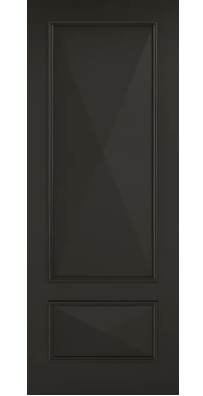 LPD Knightsbridge Traditional 2P Black Primed FD30 Fire Door