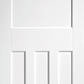 LPD DX 30's Style White Primed FD30 Fire Door