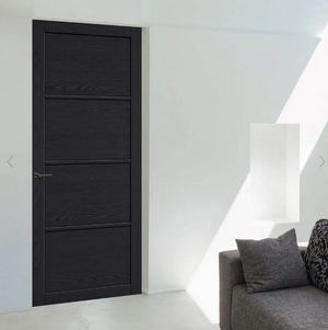 LPD Soho Charcoal Industrial Style Internal Door - Pre Finished