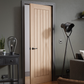 LPD Belize Oak Internal Door - Pre Finished