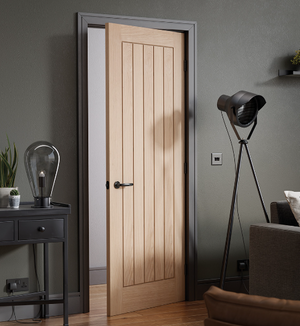 LPD Belize Oak Internal FD30 Fire Door - Pre Finished