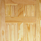 LPD Clear Pine 6 Panel Internal Door