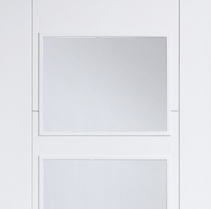 LPD Vancouver White Primed 4 Light Glazed FD30 Fire Door