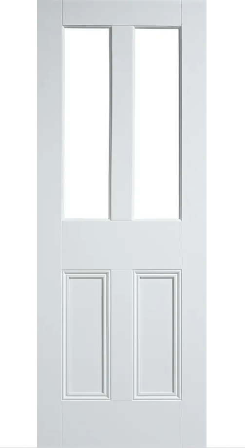 LPD Malton Unglazed 2L White Primed Internal Door
