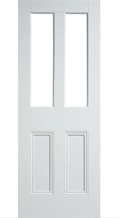 LPD Malton Unglazed 2L White Primed Internal Door