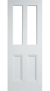 LPD Malton Unglazed 2L White Primed Internal Door