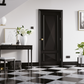 LPD Knightsbridge Traditional 2P Black Primed FD30 Fire Door