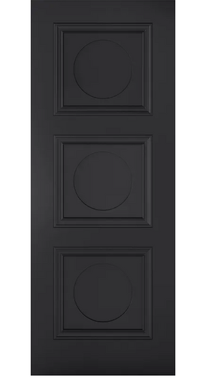 LPD Antwerp Traditional 3P Black Primed Internal Door