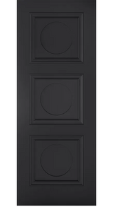 LPD Antwerp Traditional 3P Black Primed Internal Door
