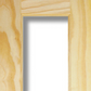 LPD Richmond Clear Pine Unglazed Half Door