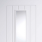 LPD Mexicano White Primed 1 Light Glazed Internal Door