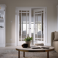 LPD Manhattan Glazed White Primed Internal Door Pairs