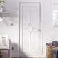 LPD Reims Decorative White Primed FD30 Fire Door