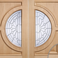 LPD Oak Empress Double External Doors - Unfinished