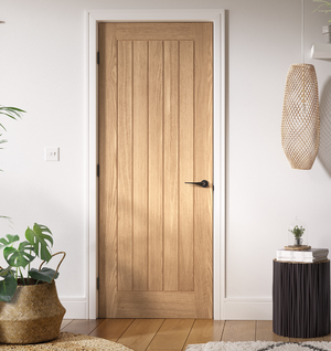 LPD Belize Oak Internal Door - Unfinished