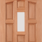 LPD Elizabethan Unglazed Dowelled Hardwood External Door - Unfinished