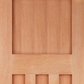 LPD DX 30s Style Hardwood External Door - Unfinished