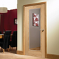 LPD Vancouver Glazed Pattern 10 FD30 Fire Door - Pre Finished