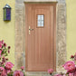 LPD Cottage Glazed Hardwood External Door - Unfinished