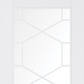 LPD Orly Decorative Glazed Traditional White Primed Internal Door