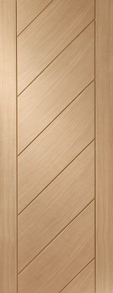 XL Joinery Monza Decorative Internal Oak Door - Unfinished