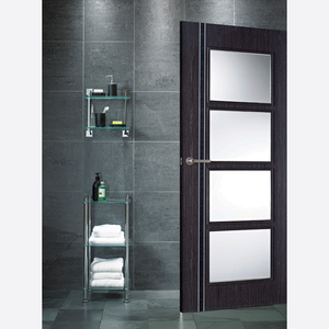 LPD Zanzibar Ash Grey Glazed Internal Door - Pre Finished
