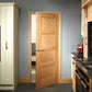 XL Joinery Shaker 4 Panel Internal Oak Door - Pre Finished