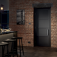 LPD Chelsea Industrial Style Black Internal Door - Pre Finished