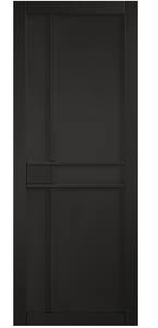 LPD Greenwich Industrial Style Black Internal Door - Pre Finished