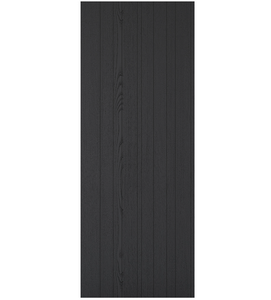 LPD Montreal Black Laminate Internal Door - Pre Finished