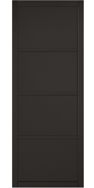 LPD Soho Black Industrial Style Internal Door - Pre Finished