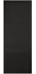 LPD Sutton Industrial Style Black Internal Door - Pre Finished
