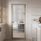 LPD Soho Clear Glazed Blonde Oak Internal Door - Pre Finished