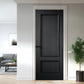 LPD Murcia Traditional Black FD30 Fire Door - Pre Finished
