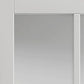 JB Kind Civic Glazed White Industrial Style Internal Door - Pre Finished