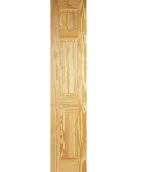 LPD Clear Pine 3 Panel Half Door