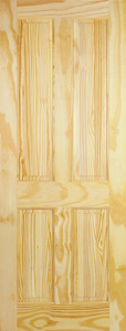 LPD Clear Pine 4 Panel Internal Door