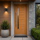 Mendes Oak Oslo External Door - Unfinished