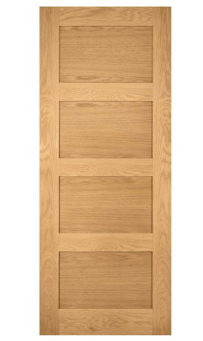 Deanta Coventry Oak Internal FD30 Fire Door - Unfinished