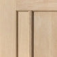 JB Kind Eden Oak FD30 Fire Door - Unfinished
