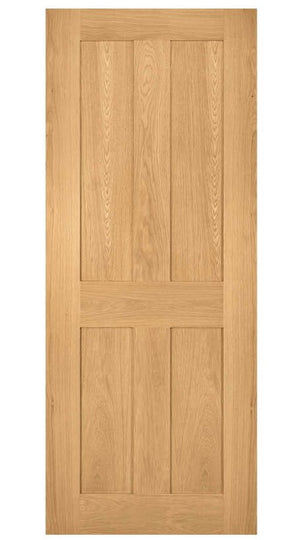 Deanta Eton Oak Internal Door - Unfinished