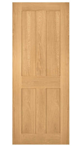Deanta Eton Oak Internal Door - Unfinished