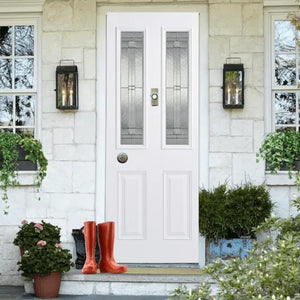 LPD Malton Glazed White GRP External Door