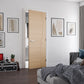Deanta Cadiz Oak Internal Door - Pre Finished