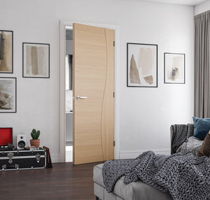 Deanta Cadiz Oak Internal Door - Pre Finished