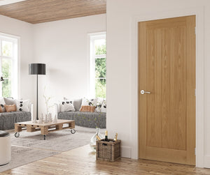 Deanta Ely Oak Internal Door - Pre Finished