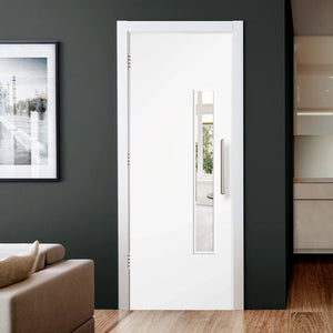 LPD White Primed Flush 18G Glazed FD30 Fire Door