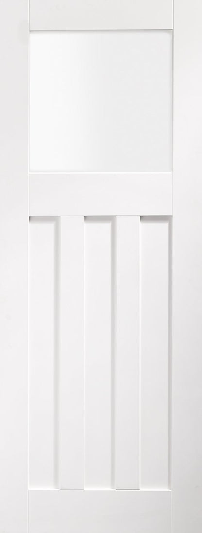 XL Joinery DX Obscure Glazed White Primed Internal Door