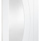 XL Joinery Salerno Clear Glazed White Primed Internal Door