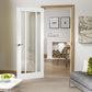 XL Joinery Worcester Clear Glazed White Primed FD30 Fire Door